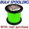 BULK SPOOL UP - SUFIX 832 BRAID LINE NEON LIME - PER 100yds - 80lb