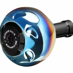 GOMEXUS GALAXY POWER KNOB TITANIUM 38mm - BK - Flame & Black