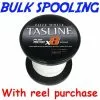 BULK SPOOL UP - TASLINE ELITE X8 PURE BRAIDLINE WHITE - PER 100yds - 80lb - PE 8