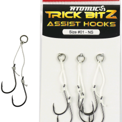 ATOMIC TRICK BITZ ASSIST HOOKS - NO SKIRT - Size 1