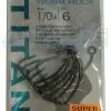 BKK TITAN WORM HOOKS 18/0 - Qty 2