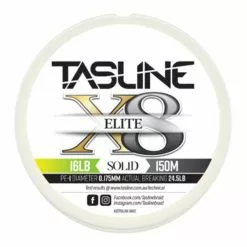 TASLINE ELITE X8 PURE BRAID 150m WHITE - 16lb - PE 1 4 TASLINE ELITE X8 PURE BRAID 150m WHITE - 16lb - PE 1 -Cheap Line Store TL 0150