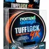 NOMAD TUFFLOCK 9X BRAID LINE 300yds MULTI COLOUR - 100lb