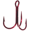 Tru-Turn TRU TURN 4X STRONG RED TREBLE HOOKS - 6 - Qty 10