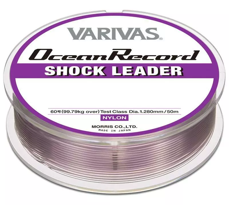 VARIVAS OCEAN RECORD SHOCK LEADER LINE 50m - 250lb 1 VARIVAS OCEAN RECORD SHOCK LEADER LINE 50m - 250lb