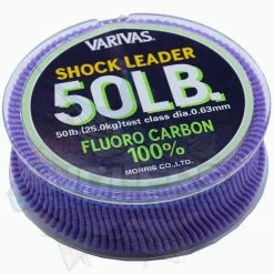 VARIVAS FLUOROCARBON SHOCK LEADER LINE 30m - 130lb 12 VARIVAS FLUOROCARBON SHOCK LEADER LINE 30m - 130lb -Cheap Line Store VARSHOCKFLU30M 2