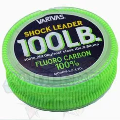 VARIVAS FLUOROCARBON SHOCK LEADER LINE 30m - 130lb 16 VARIVAS FLUOROCARBON SHOCK LEADER LINE 30m - 130lb -Cheap Line Store VARSHOCKFLU30M 6