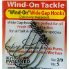 AUSSIE TACKLE KNOTLESS WIDE GAP HOOKS - 5/0 - Qty 4