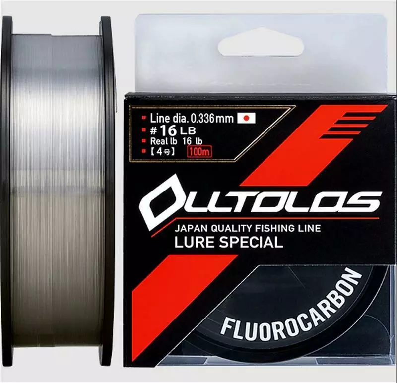 YGK X-BRAID OLLTOLOS FC FLUOROCARBON LINE 100m - 28lb 1 YGK X-BRAID OLLTOLOS FC FLUOROCARBON LINE 100m - 28lb
