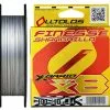 YGK X-BRAID OLLTOLOS FINESSE SHANGRILLA X8 BRAID LINE 100m MULTI COLOUR - 14lb - PE 0.6