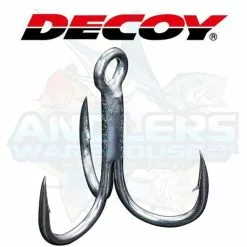 DECOY Y-S21 TREBLE HOOKS - 1/0 - Qty 6