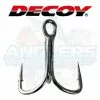 DECOY Y-S81 TREBLE HOOKS - 1/0 - Qty 6