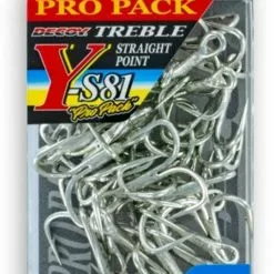 DECOY Y-S81 TREBLE HOOKS PRO PACK - 2 - Qty 30