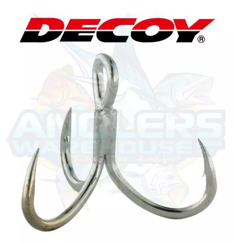 DECOY EXTRA WIDE GAP Y-W77 TREBLE HOOKS - 3/0 - Qty 6pcs 1 DECOY EXTRA WIDE GAP Y-W77 TREBLE HOOKS - 3/0 - Qty 6pcs